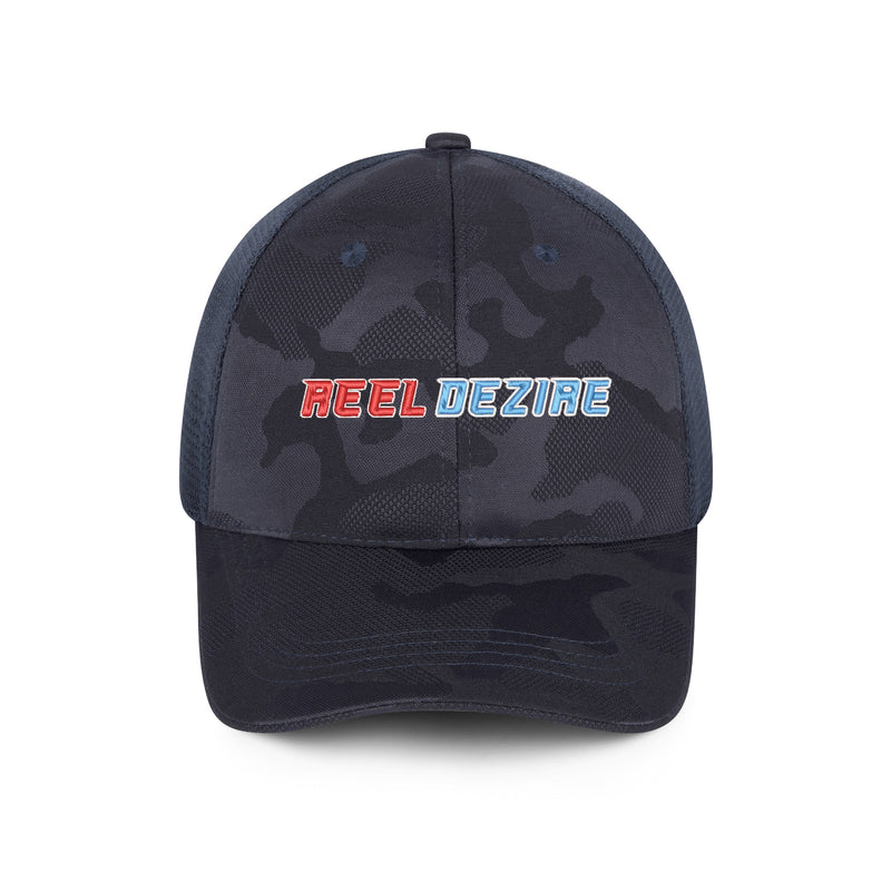 Reel Dezire R/B Embroidered Mesh Back Camo Hat