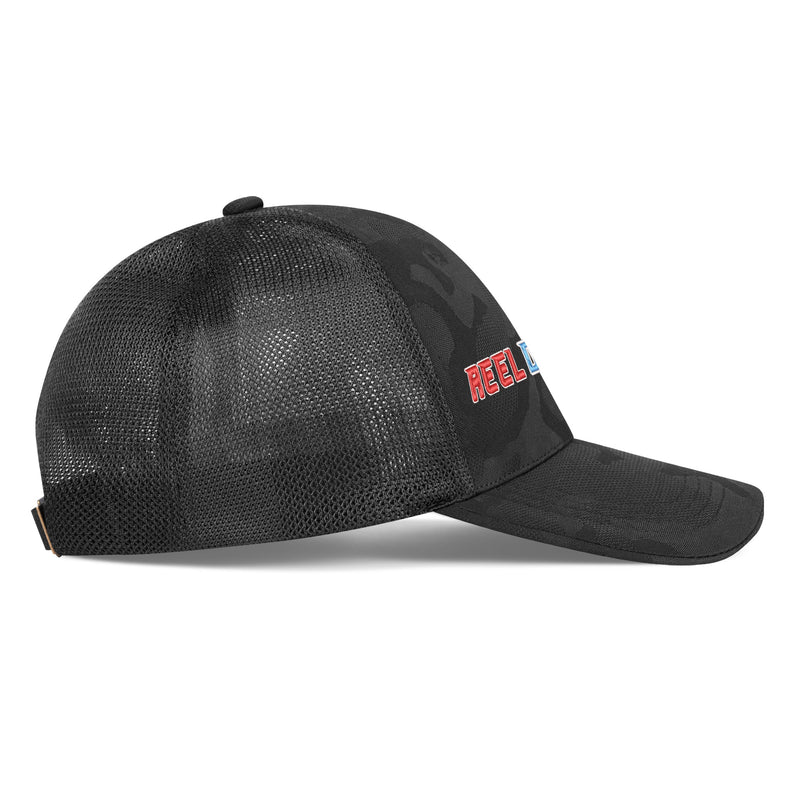 Reel Dezire R/B Embroidered Mesh Back Camo Hat