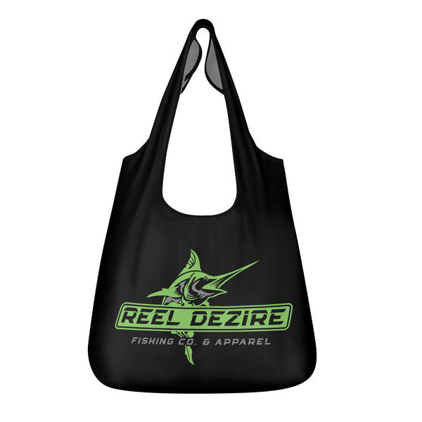 Reel Dezire Neon Green  3 Pack of Grocery Bags
