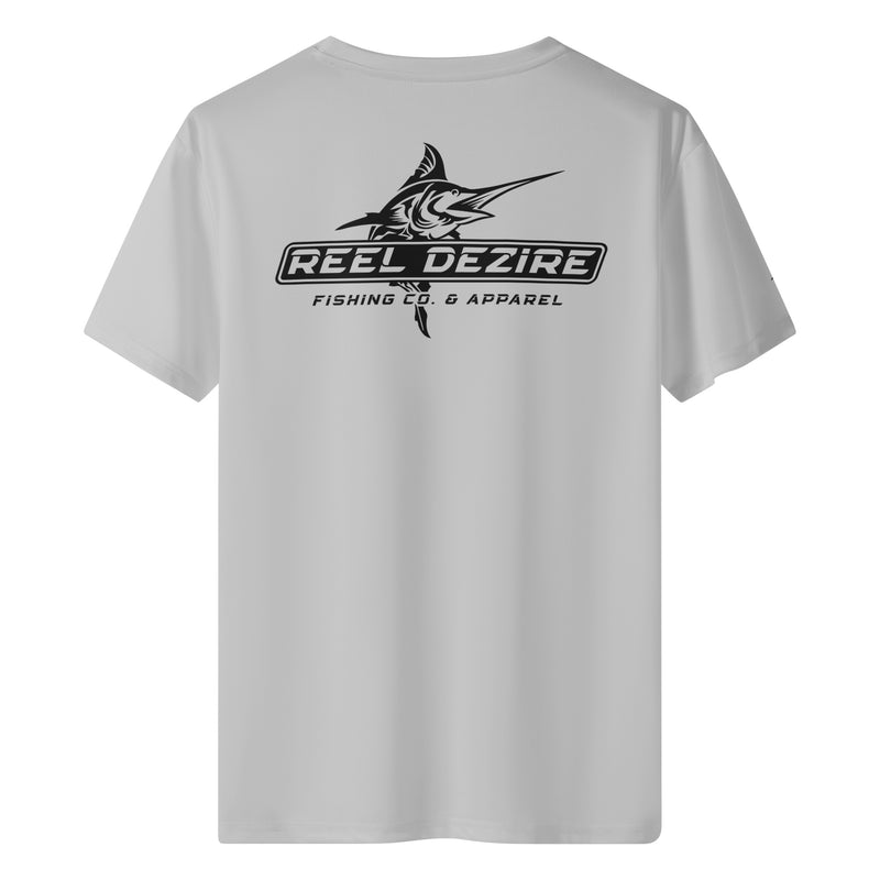 Reel Dezire Black Logo Mens Short Sleeve T-Shirt