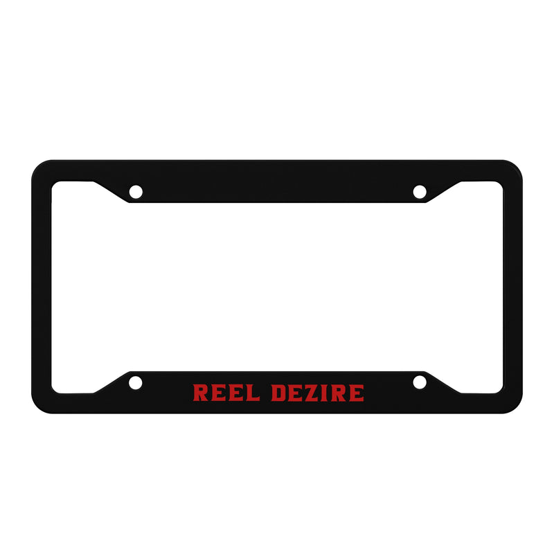 Reel Dezire Black  License Plate Frames