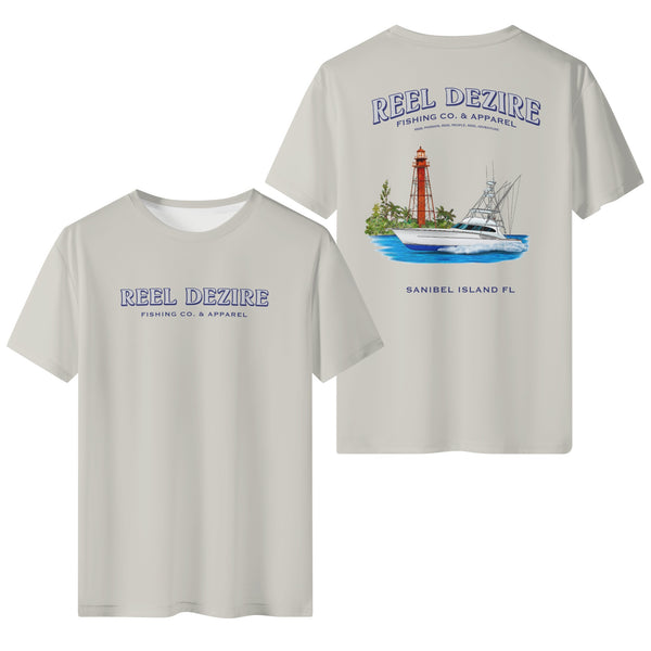 Sanibel Sportfish Yacht Mens Short Sleeve T-Shirt