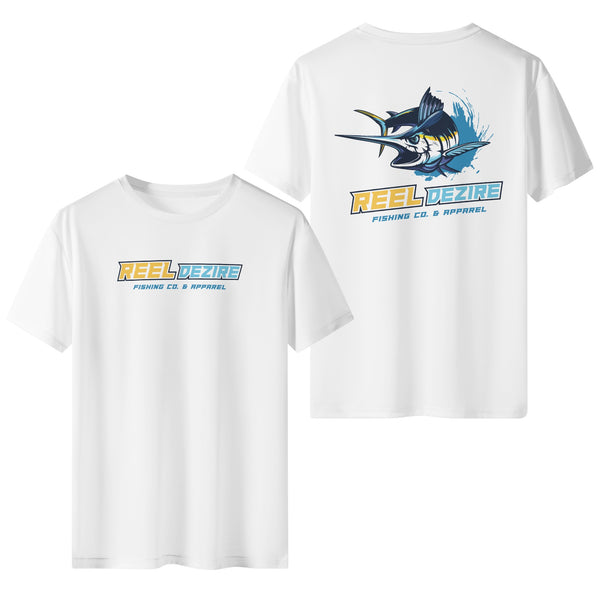Crazy Marlin  Mens Short Sleeve T-Shirt