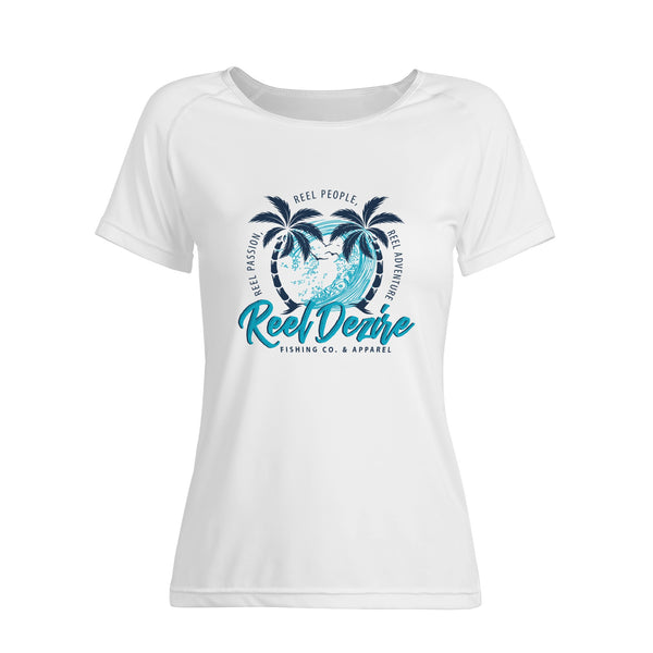 Palm Tree Wave Women's T-Shirt