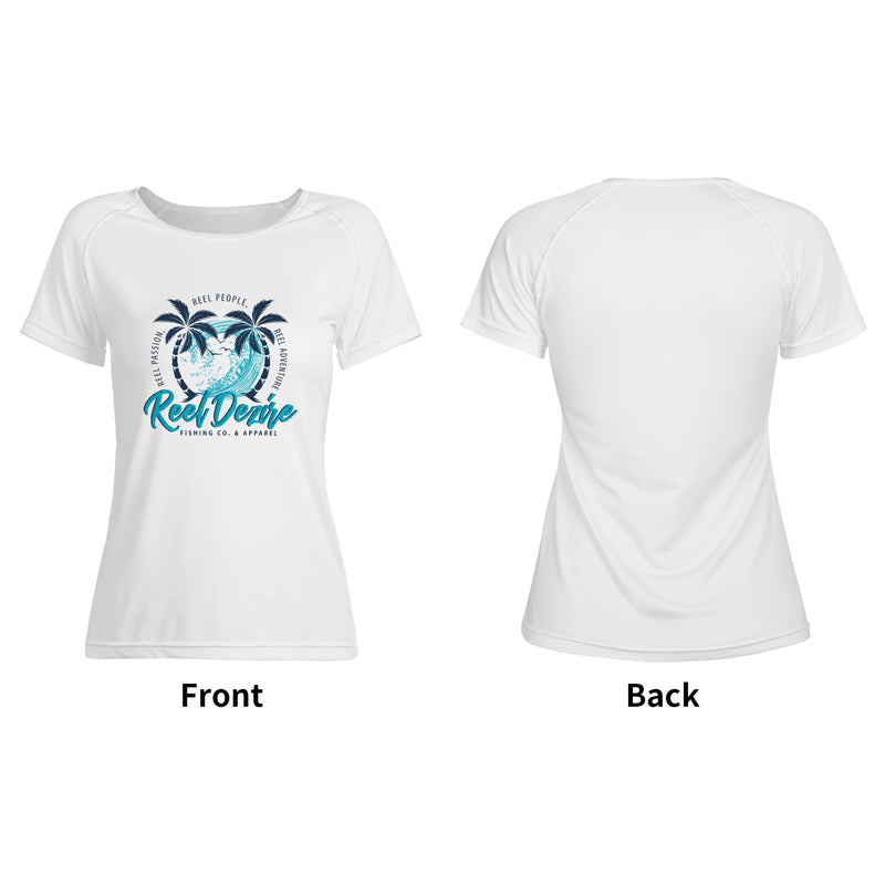 Palm Tree Wave Women's T-Shirt