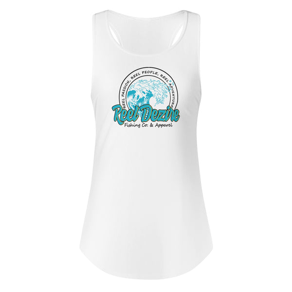 Crazy Wave Womens Tank Tops