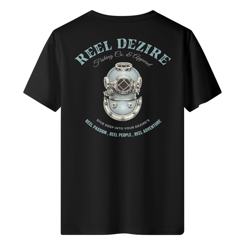 Vintage Dive Helmet Mens Short Sleeve T-Shirt