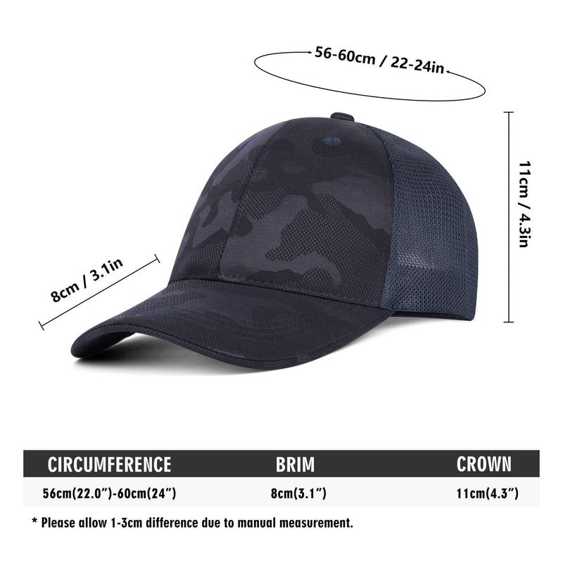 Reel Dezire Embroidered Mesh Back Camo Hat 02