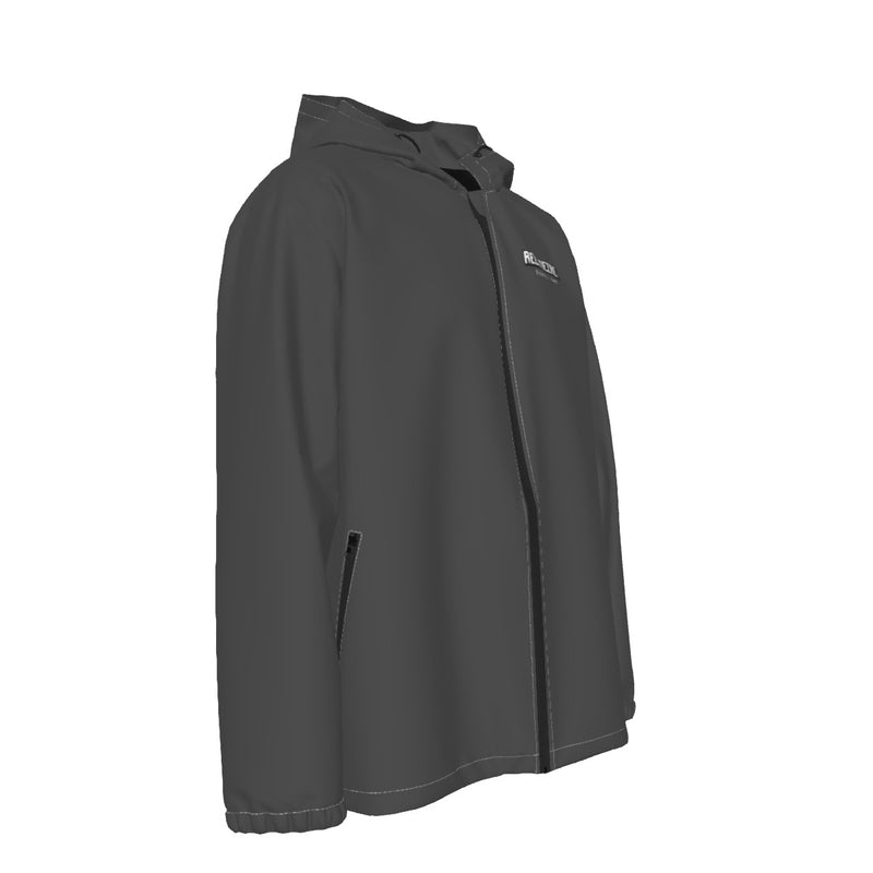 Snook  Hooded Zipper Windproof Men's Jacket