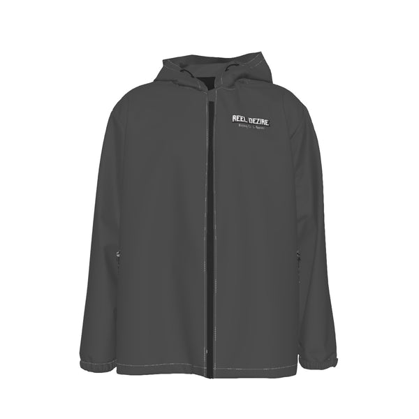 Snook  Hooded Zipper Windproof Men's Jacket