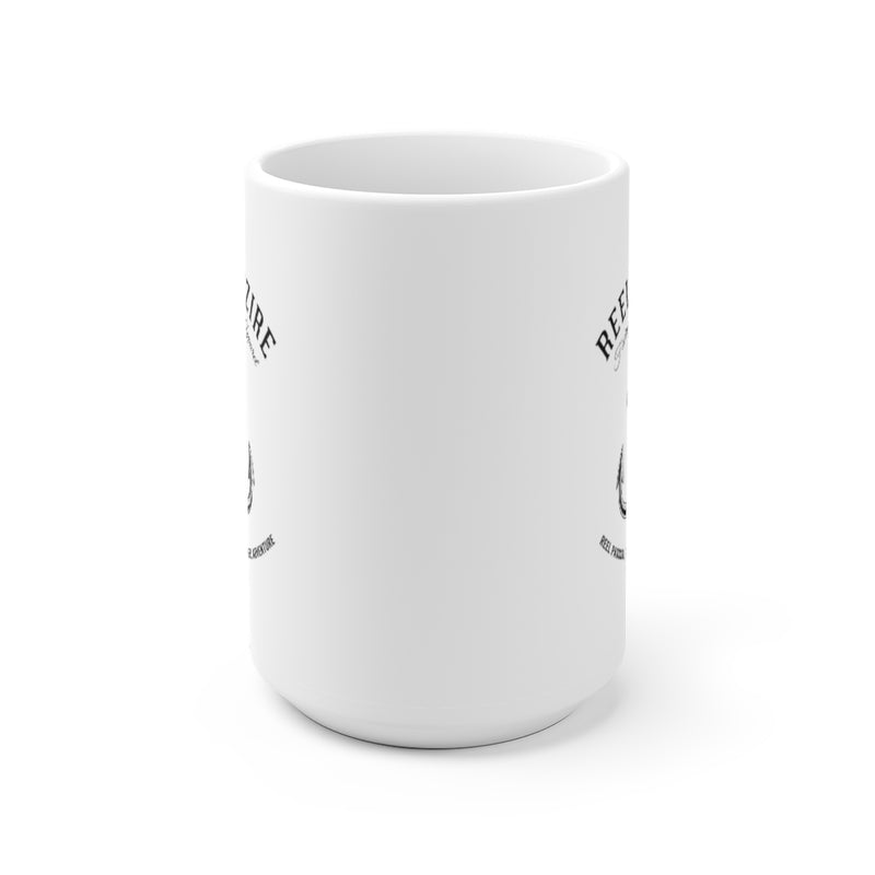 Vintage Anchor  White Ceramic Mug