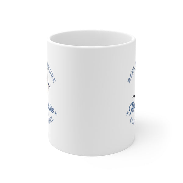 Marlin Art  White Ceramic Mug